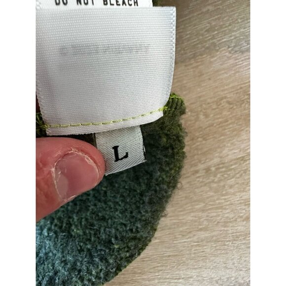 DAYDREAMER Nirvana in Utero Tour Oversized Sweatshirt Green Size Large - Picture 5 of 9